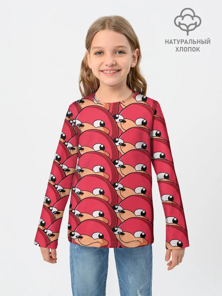 Детский лонгслив / Knuckles