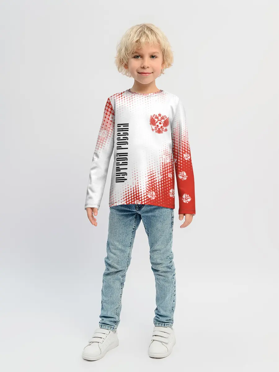 Детский лонгслив / ФУТБОЛ РОССИЯ / Russia