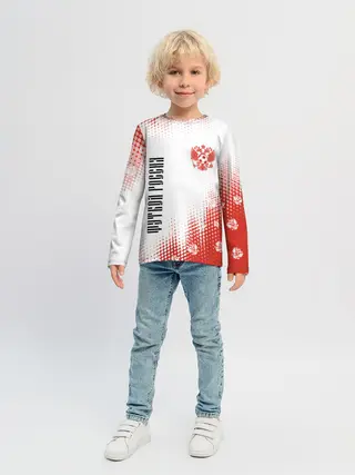 Детский лонгслив / ФУТБОЛ РОССИЯ / Russia