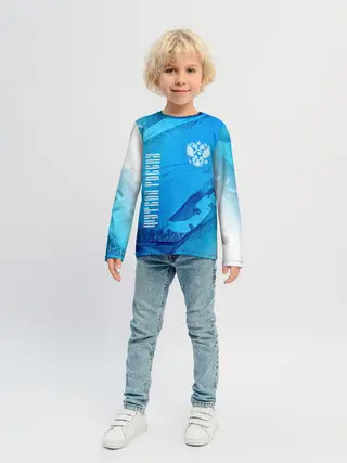 Детский лонгслив / ФУТБОЛ РОССИЯ / Russia