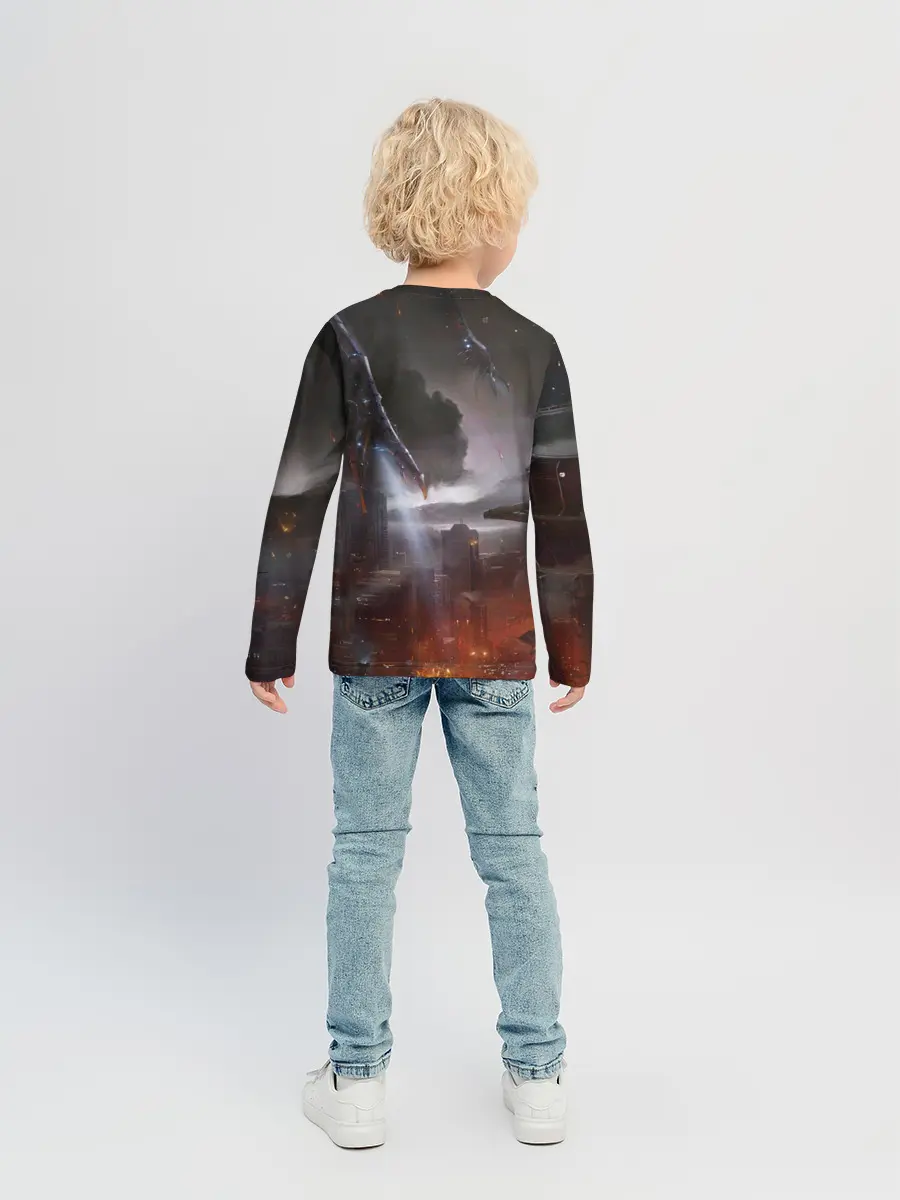 Детский лонгслив / Mass Effect 3