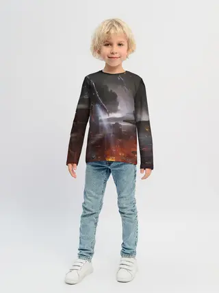 Детский лонгслив / Mass Effect 3