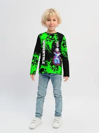 Детский лонгслив / Undertale | Sans