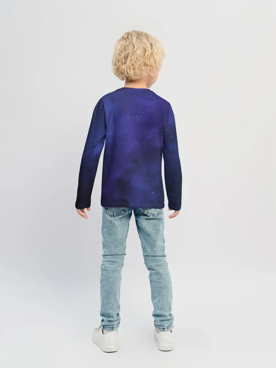 Детский лонгслив / Абстракция