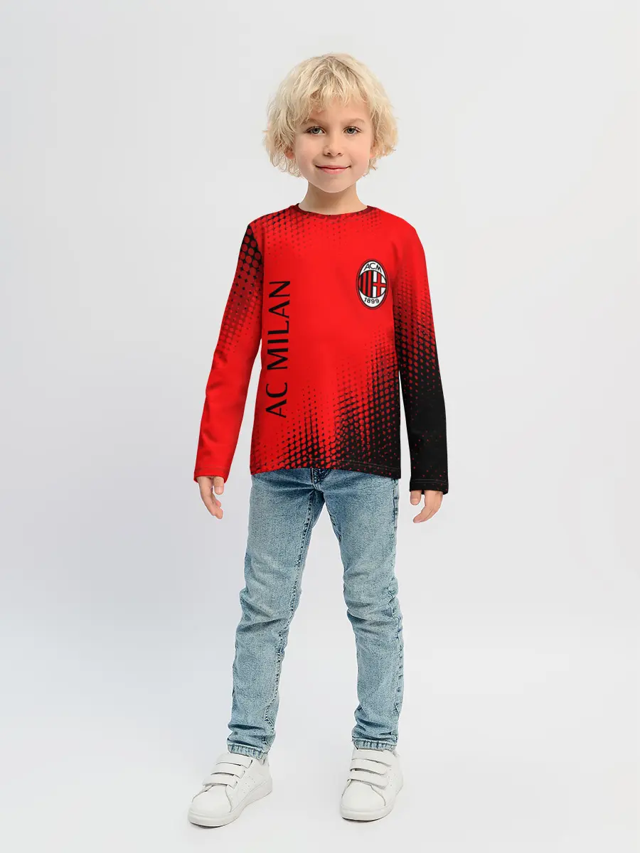 Детский лонгслив / AC MILAN / МИЛАН