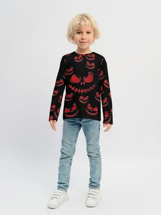 Детский лонгслив / Хэллоуина 2020