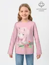 Детский лонгслив / Pink Zero Two
