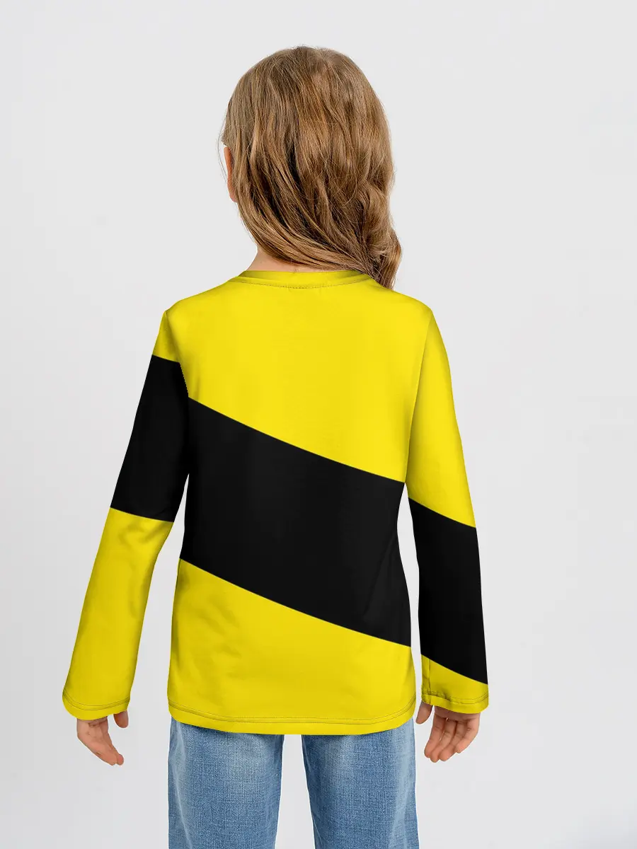 Детский лонгслив / Питтсбург Пингвинз