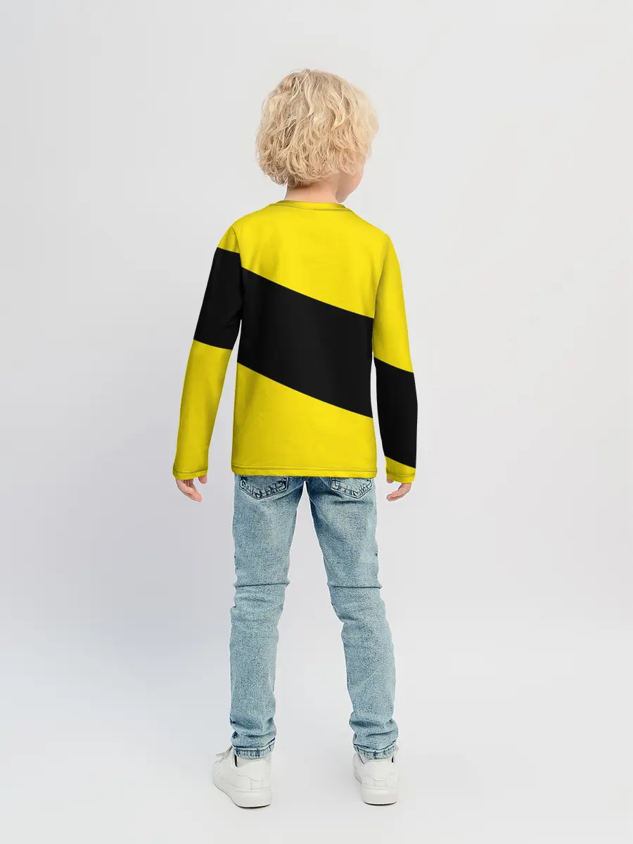 Детский лонгслив / Питтсбург Пингвинз