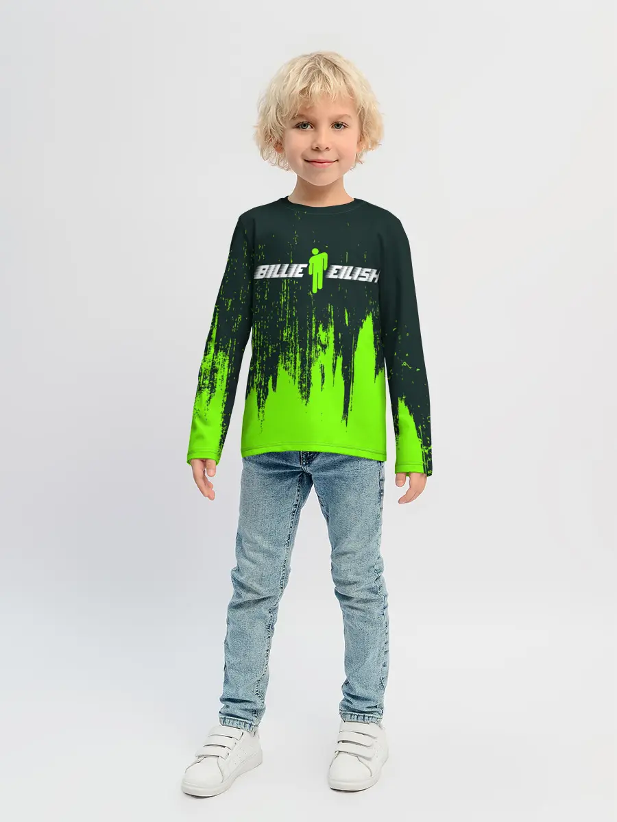 Детский лонгслив / BILLIE EILISH / БИЛЛИ АЙЛИШ