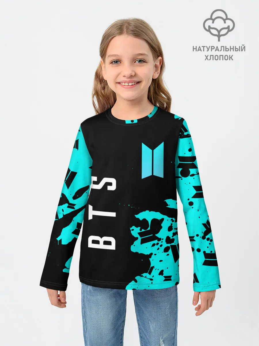 Детский лонгслив / BTS / БТС