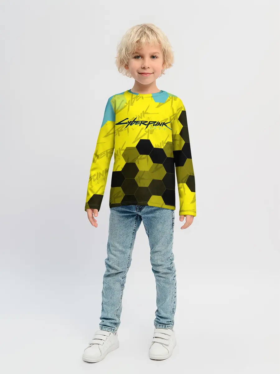 Детский лонгслив / CYBERPUNK 2077 / Киберпанк