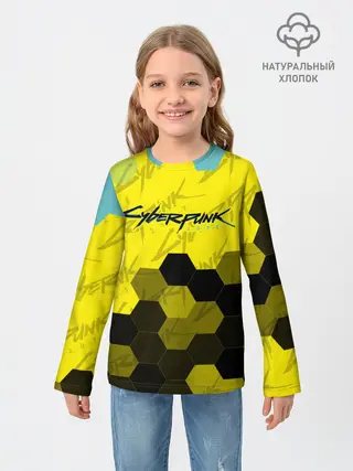 Детский лонгслив / CYBERPUNK 2077 / Киберпанк