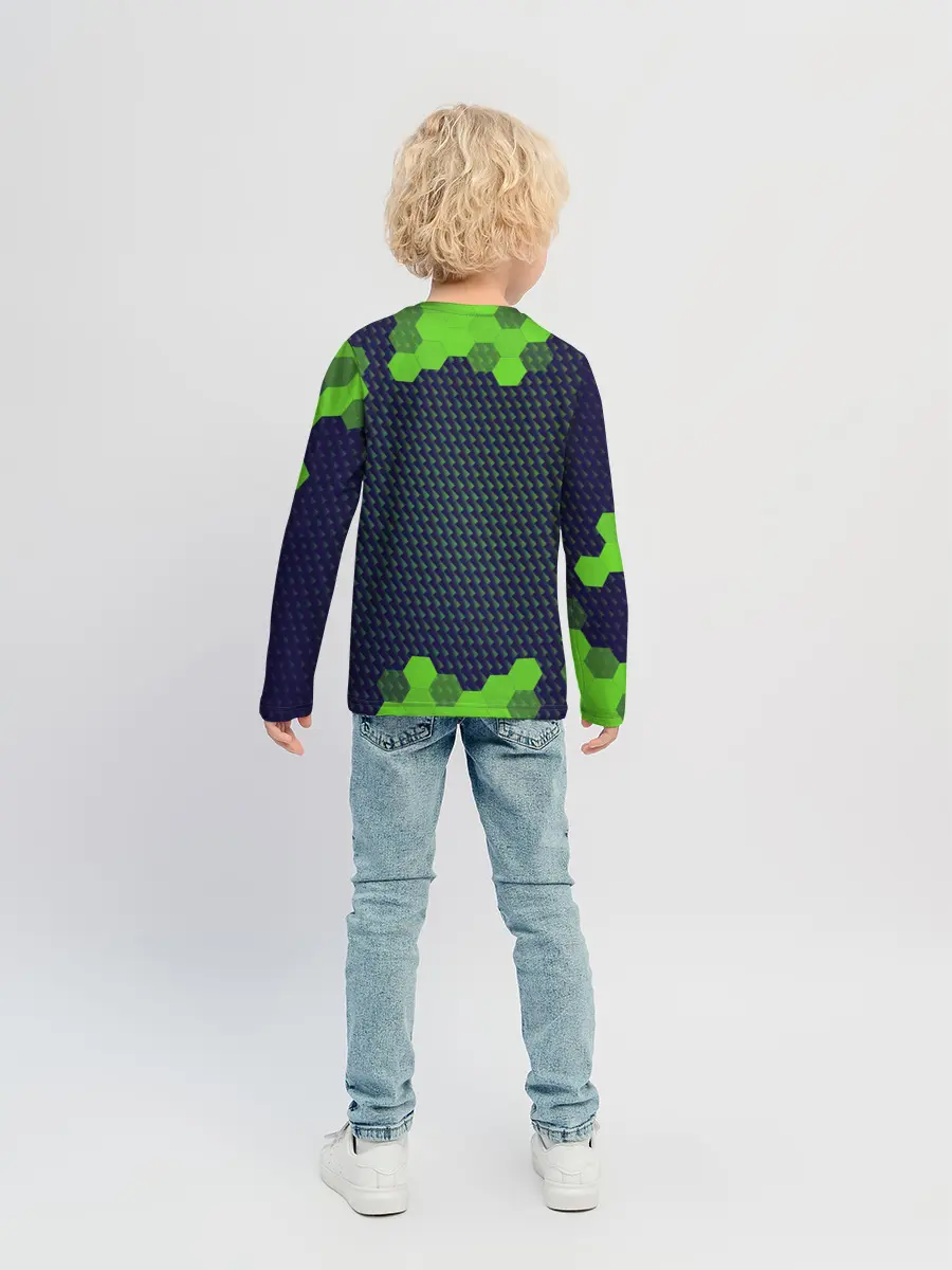 Детский лонгслив / MINECRAFT / МАЙНКРАФТ