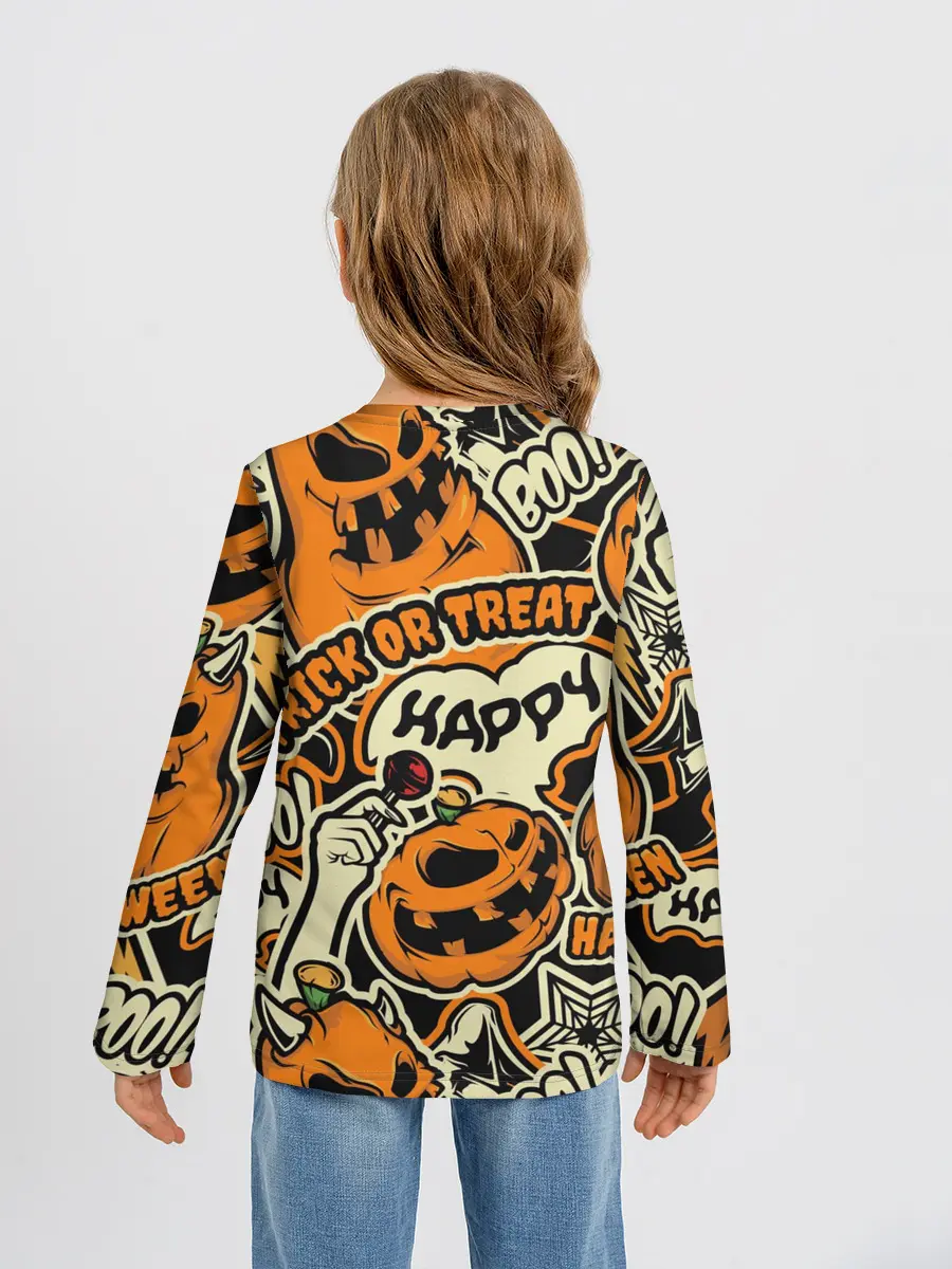 Детский лонгслив / Хэллоуин
