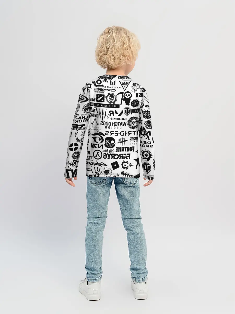 Детский лонгслив / PROGAMER | Все Игры