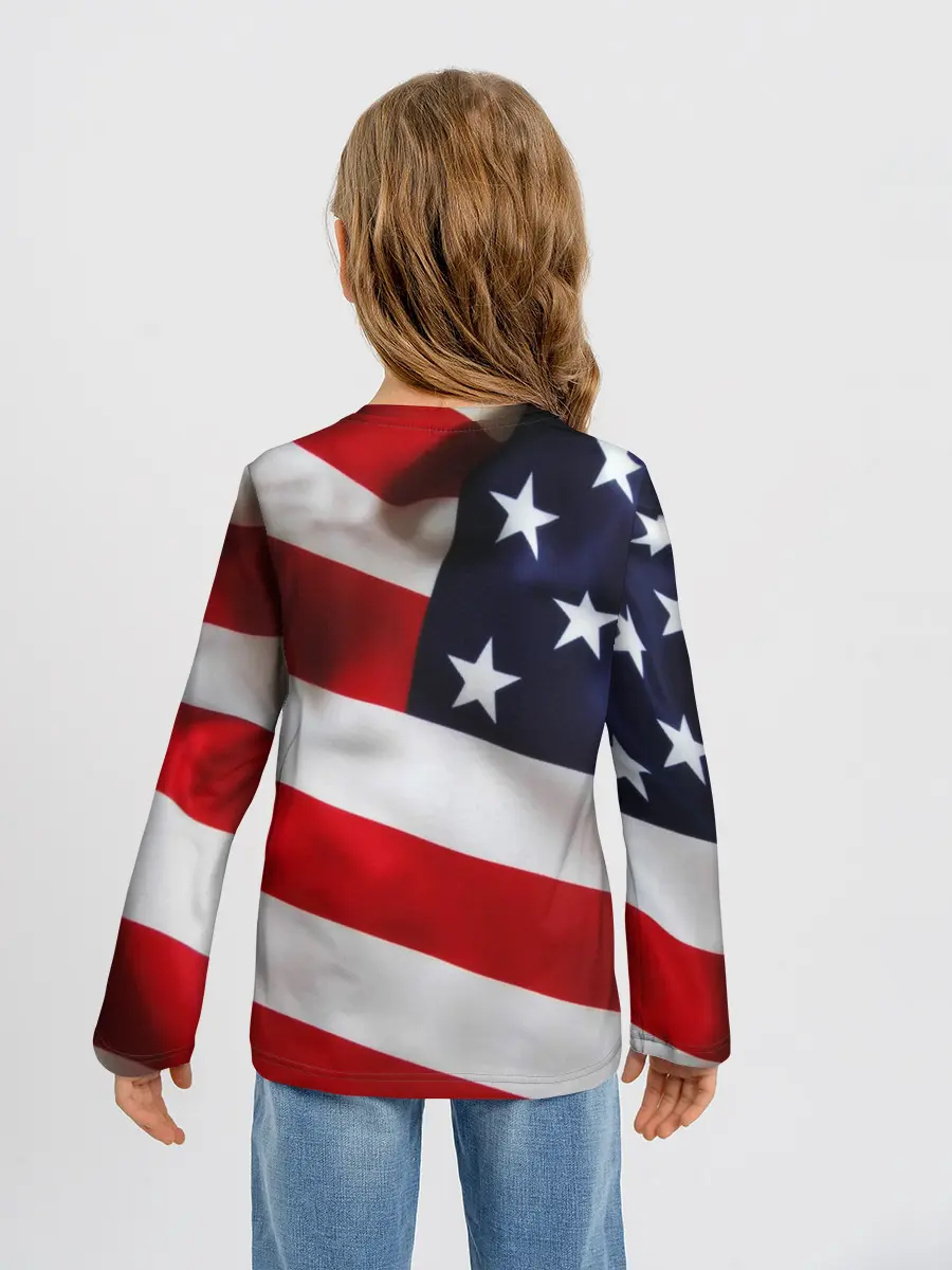 Детский лонгслив / США | USA