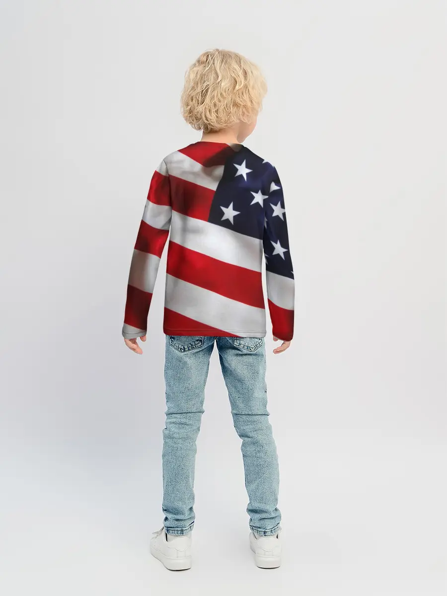 Детский лонгслив / США | USA