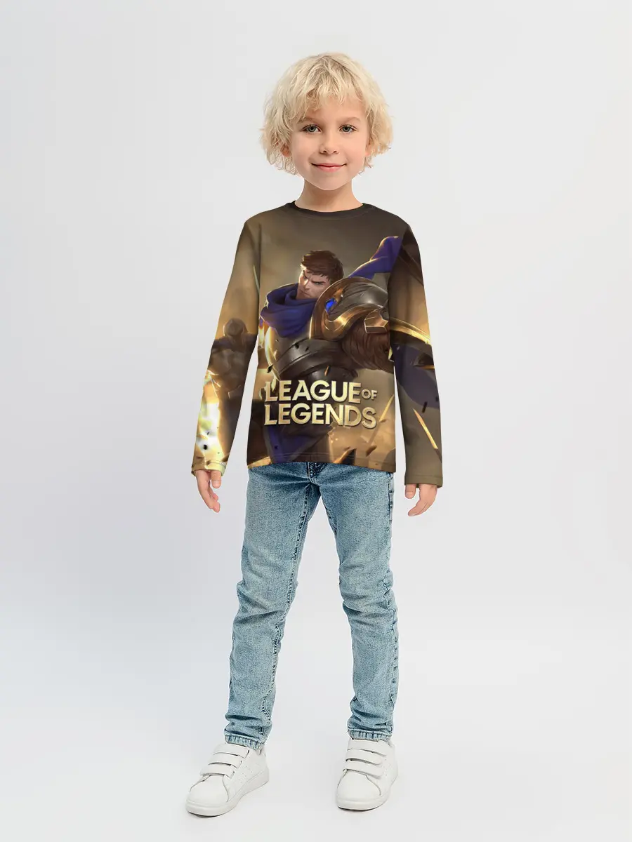 Детский лонгслив / League of legends Гарен