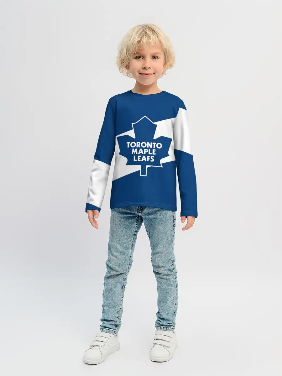 Детский лонгслив / Торонто Мейпл Лифс
