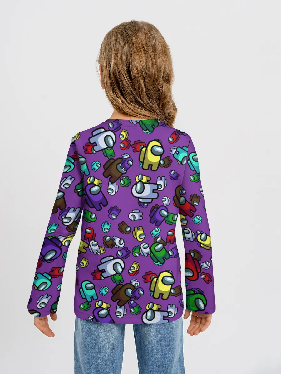 Детский лонгслив / Among us