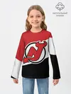 Детский лонгслив / Нью-Джерси Девилз