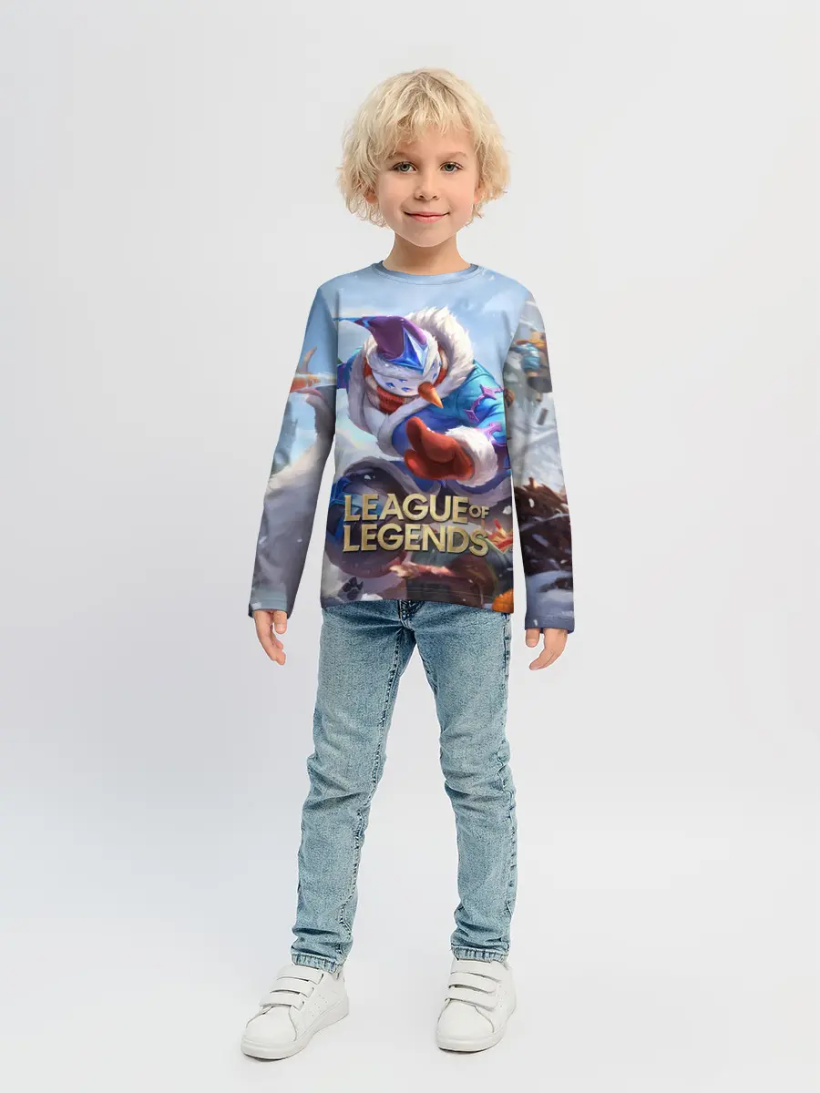 Детский лонгслив / League of Legends МАСТЕР ЙИ