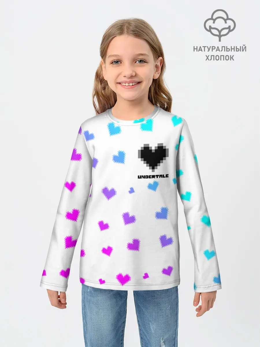 Детский лонгслив / UNDERTALE / АНДЕРТЕЙЛ