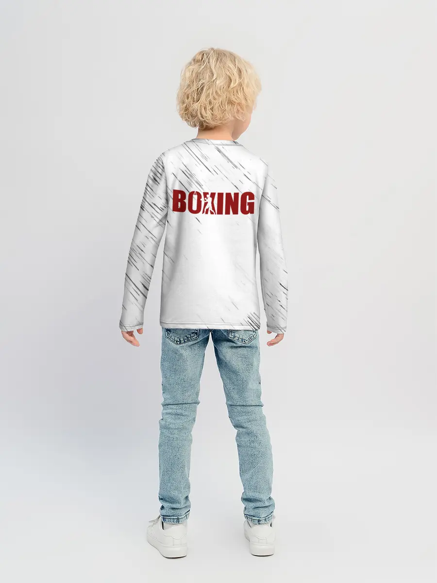 Детский лонгслив / Бокс