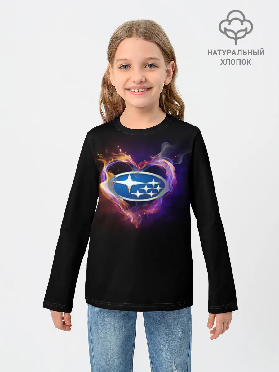 Детский лонгслив / Subaru