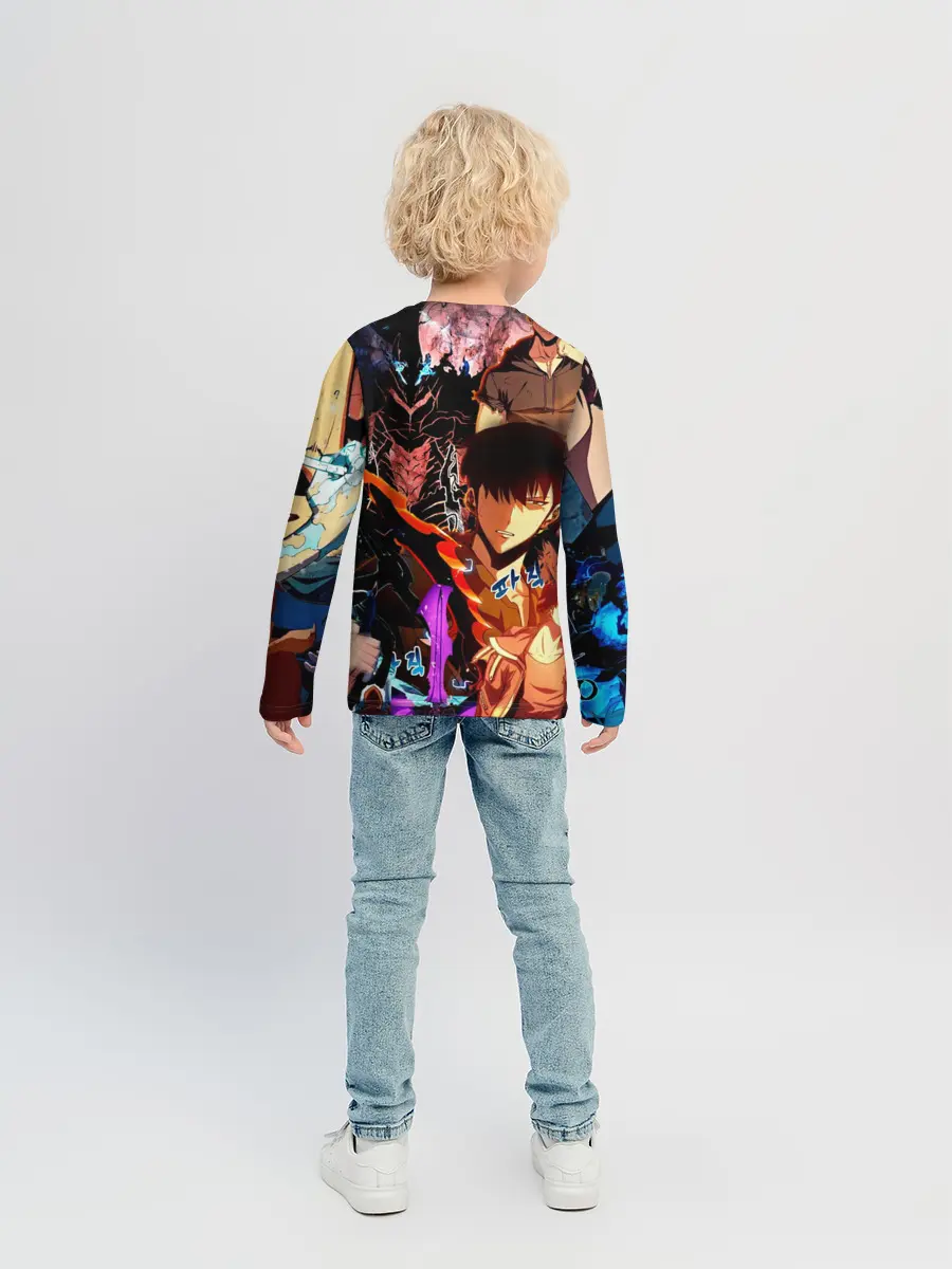 Детский лонгслив / Solo Leveling