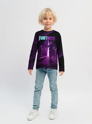 Детский лонгслив / fortnite