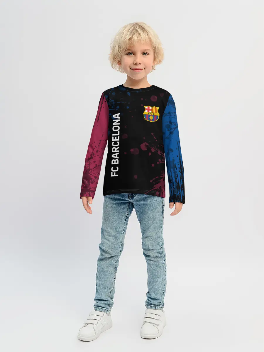 Детский лонгслив / FC BARCELONA.