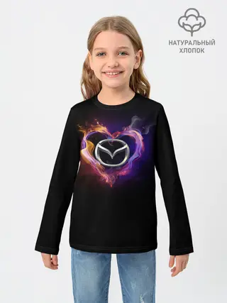 Детский лонгслив / Mazda