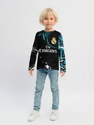 Детский лонгслив / REAL MADRID.