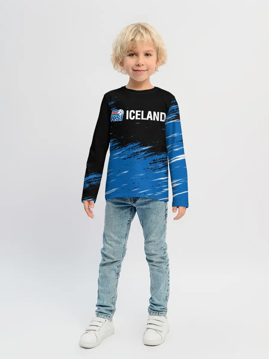 Детский лонгслив / KSI ICELAND.
