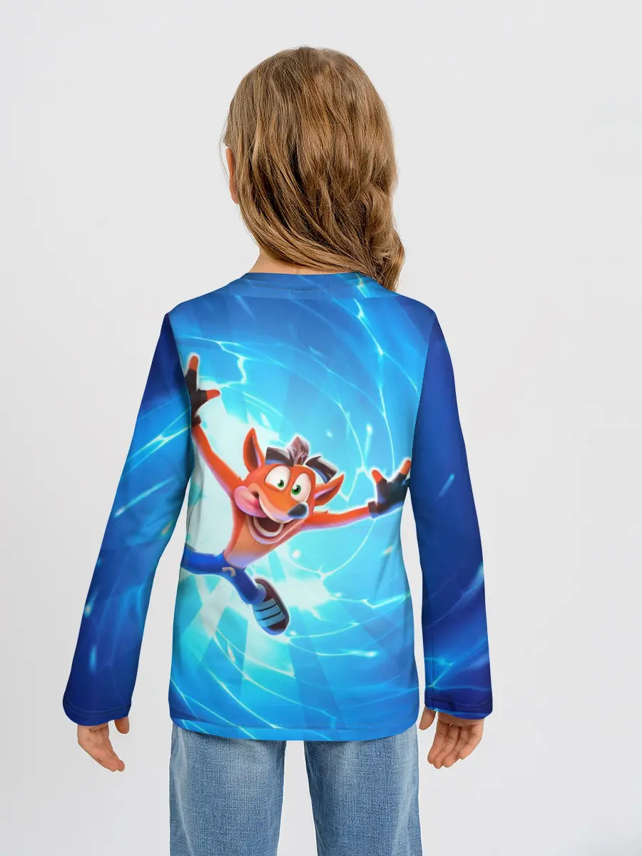 Детский лонгслив / Crash Bandicoot