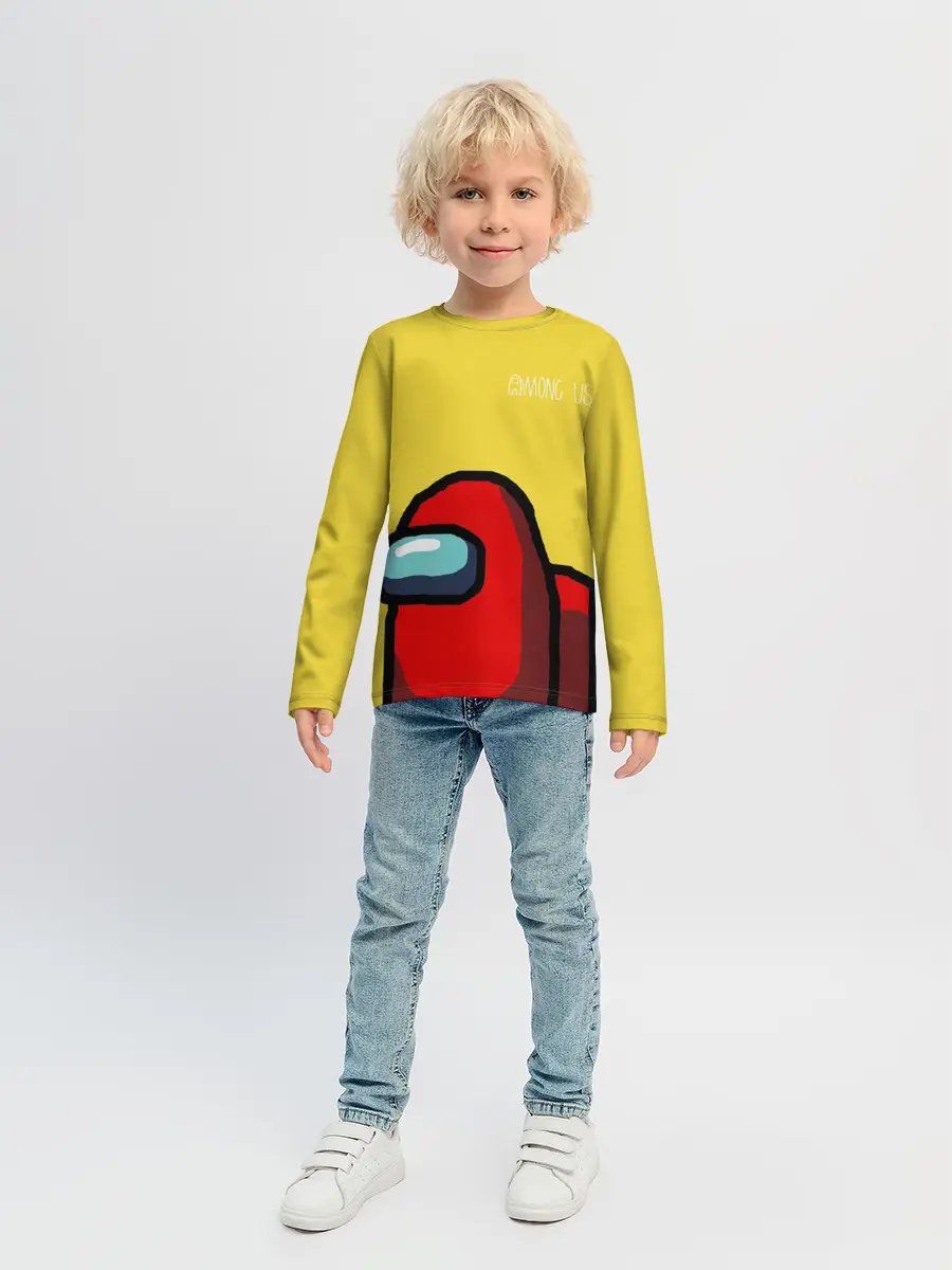 Детский лонгслив / Among Us classic
