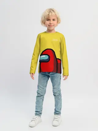 Детский лонгслив / Among Us classic