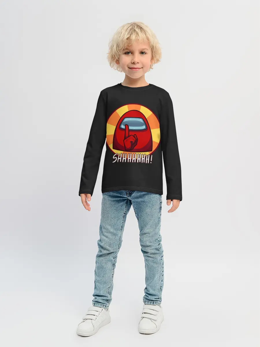 Детский лонгслив / Among Us