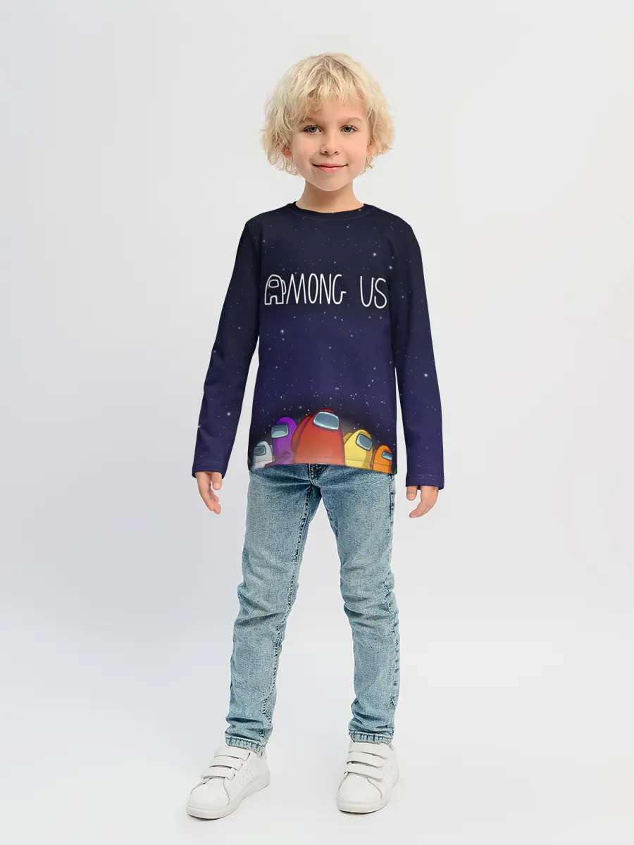Детский лонгслив / Among Us team