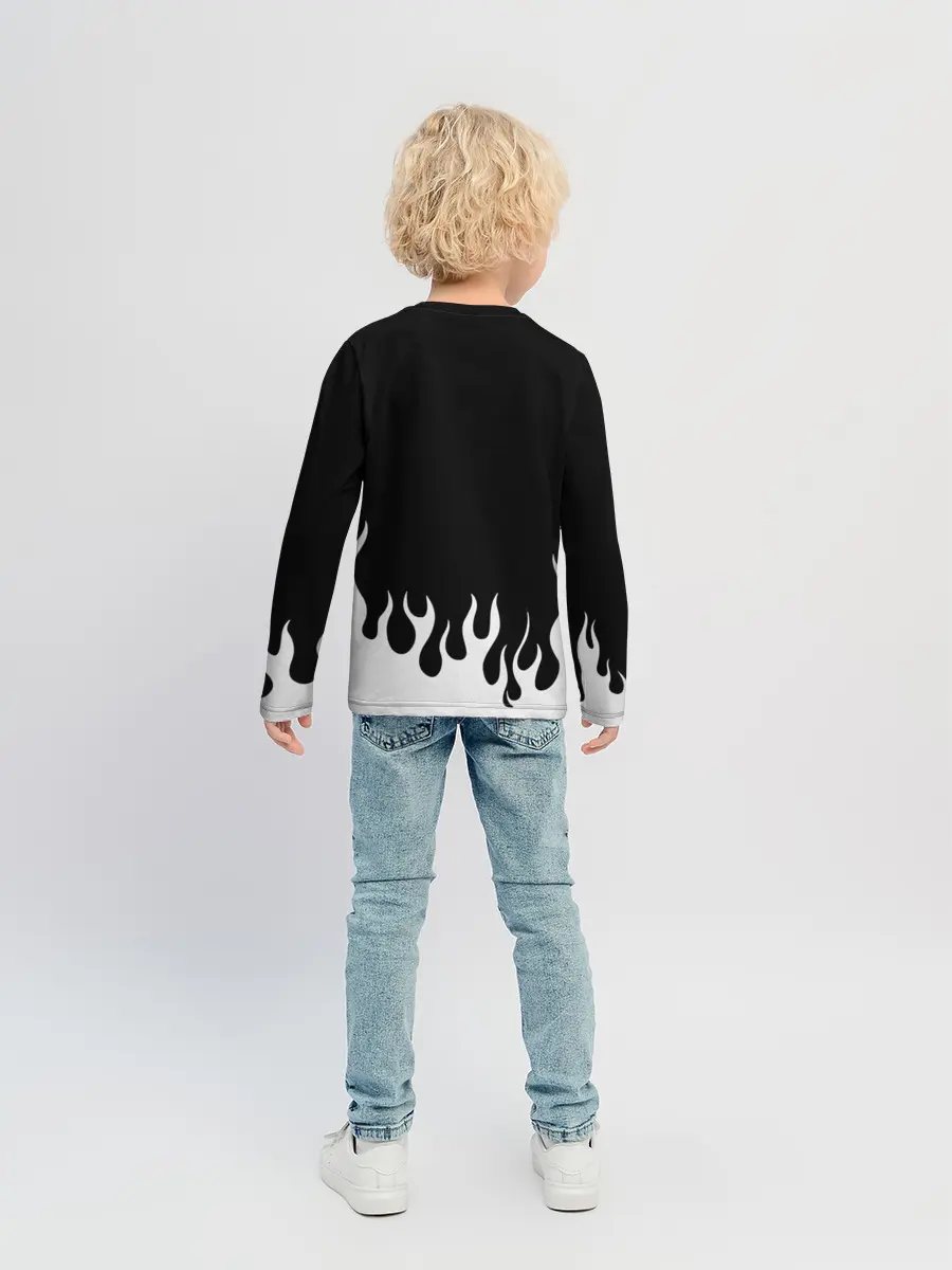 Детский лонгслив / Нью-Джерси Девилз