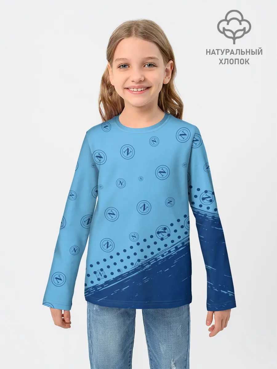 Детский лонгслив / SSC NAPOLI / Наполи