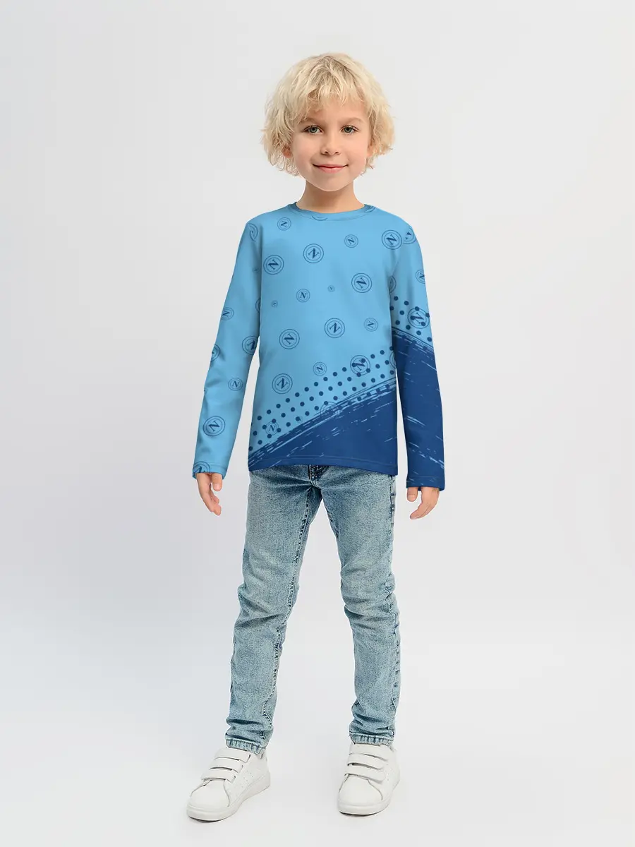 Детский лонгслив / SSC NAPOLI / Наполи