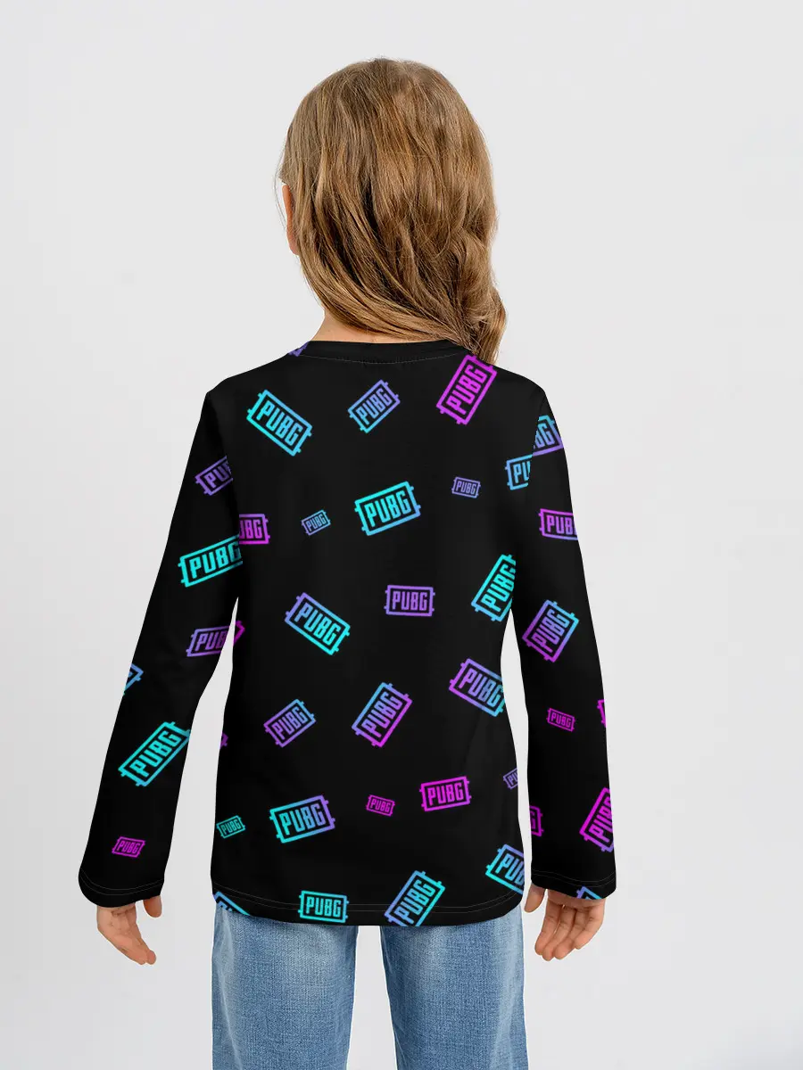 Детский лонгслив / PUBG / ПАБГ
