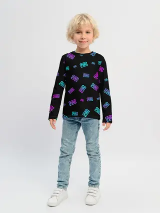 Детский лонгслив / PUBG / ПАБГ