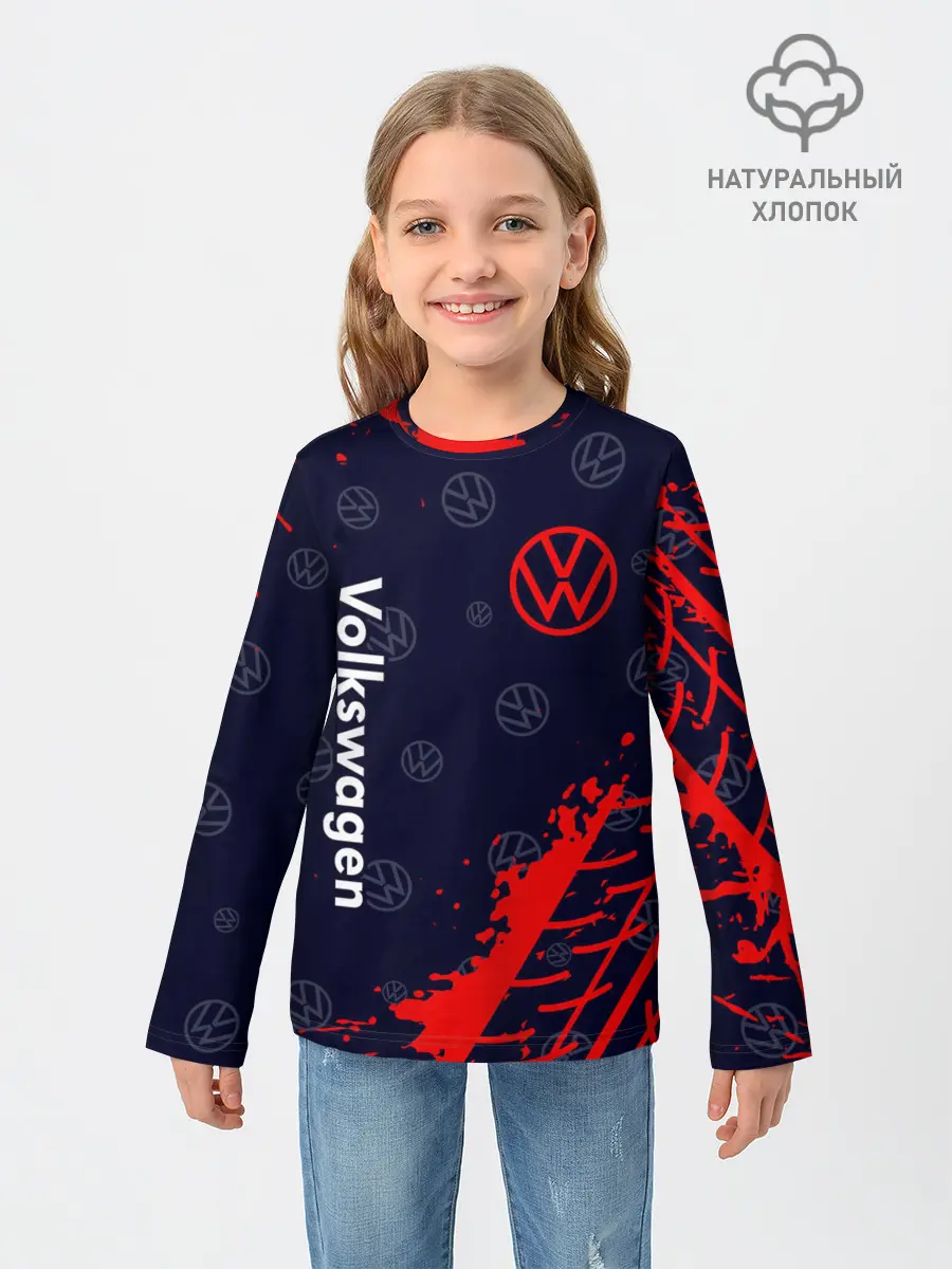 Детский лонгслив / VOLKSWAGEN / Фольксваген