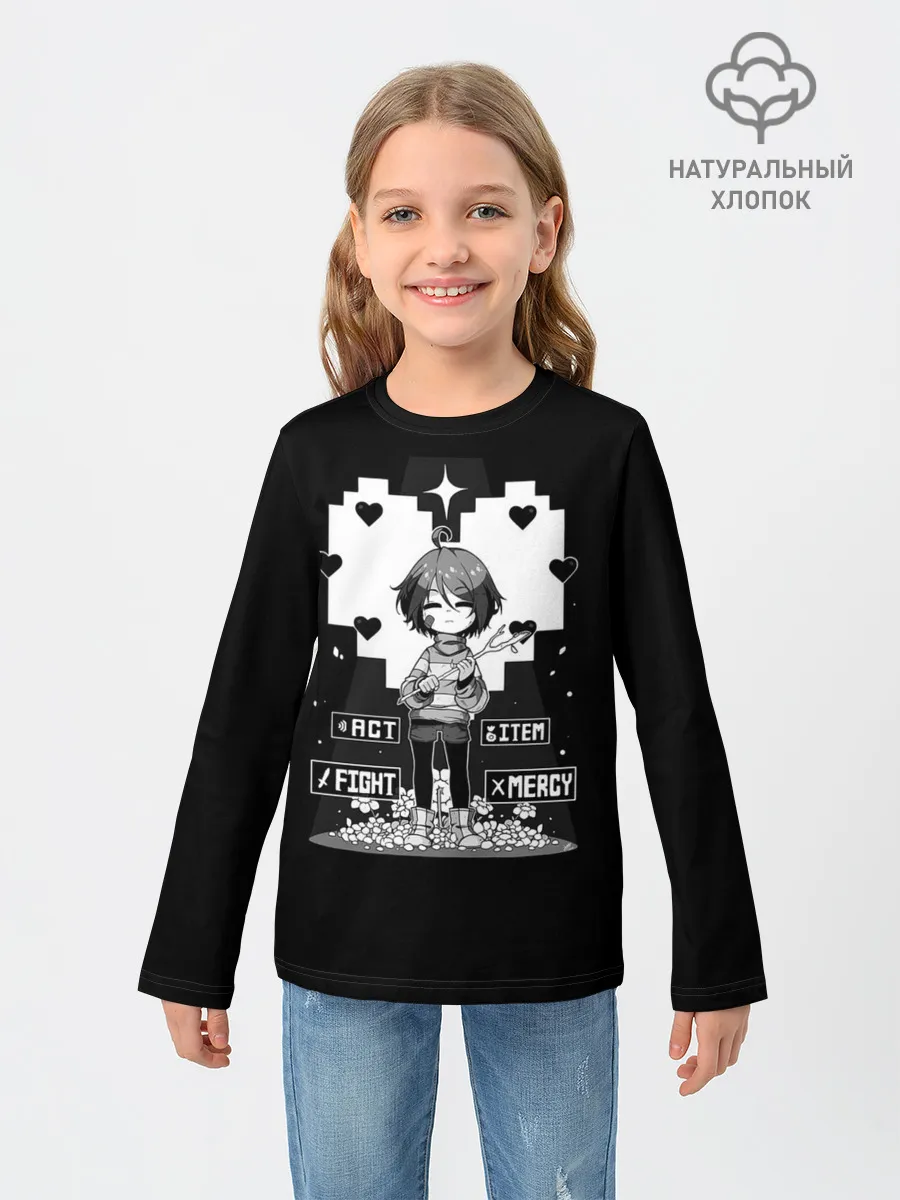 Детский лонгслив / UNDERTALE