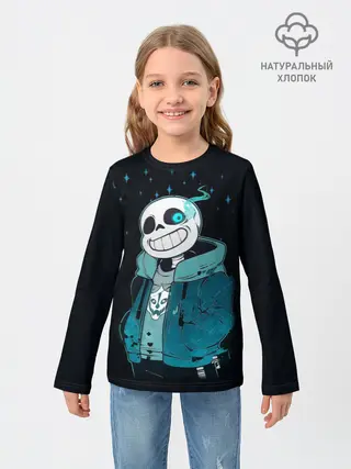 Детский лонгслив / UNDERTALE SANS