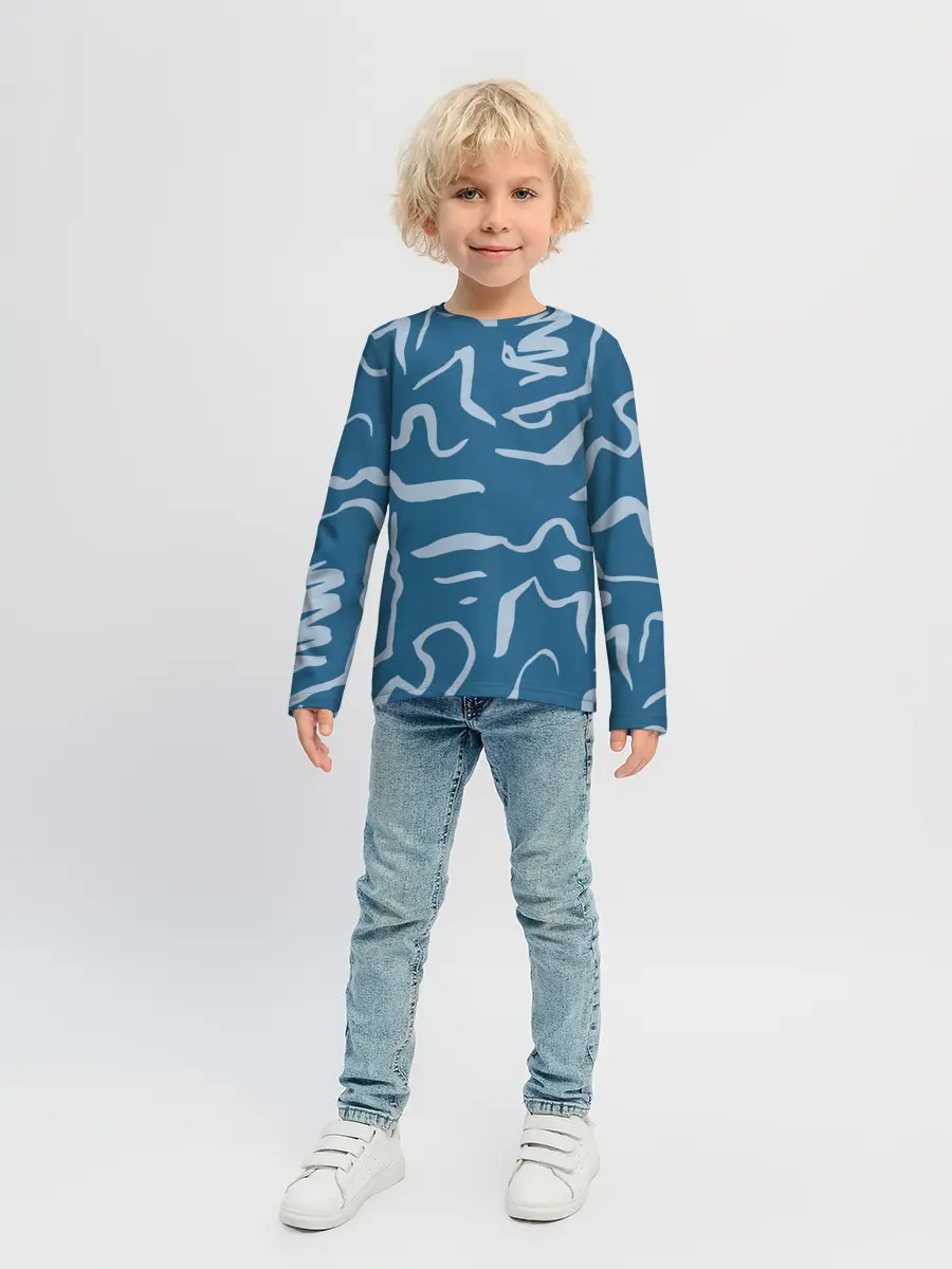 Детский лонгслив / Texture